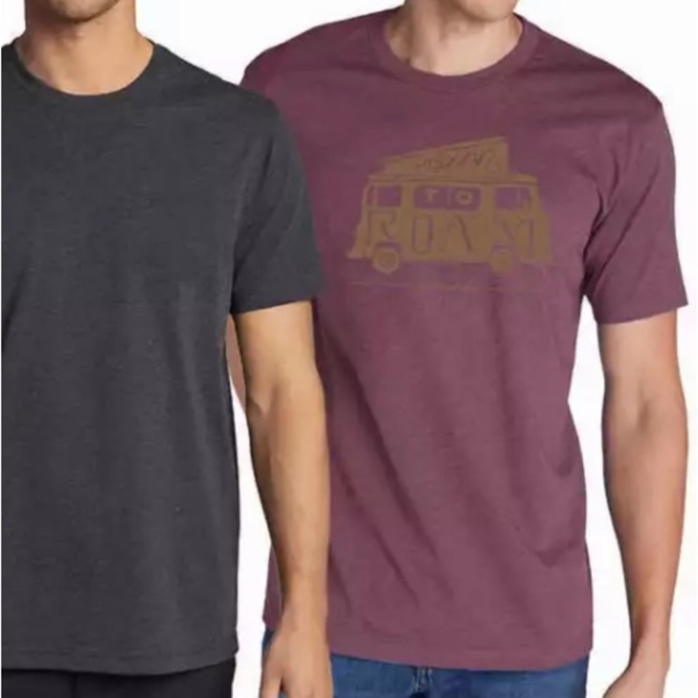 Eddie Bauer | ‘Born to Roam’ Graphic Bus Lightweight Casual Comfort T-Shirt